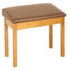 Woodhouse MS502eg solo ergonomic piano stool with straight legs