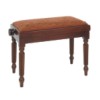 Woodhouse MS601br - regency leg adjustable piano stool with music storage