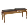 Woodhouse MS603ch double seat duet piano stool with Chippendale legs